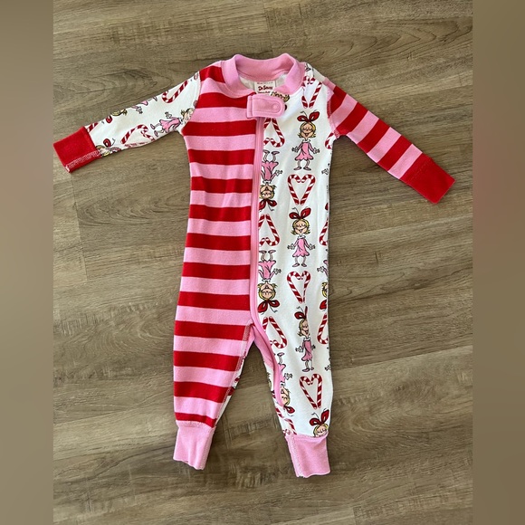 Hanna Andersson Pajamas Hanna Andersson Baby Zip Sleeper 36m Grinch Poshmark